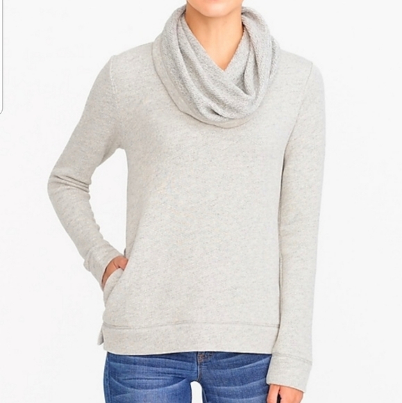 J. Crew Sweaters - J.Crew Cowl Funnelneck Sweatshirt